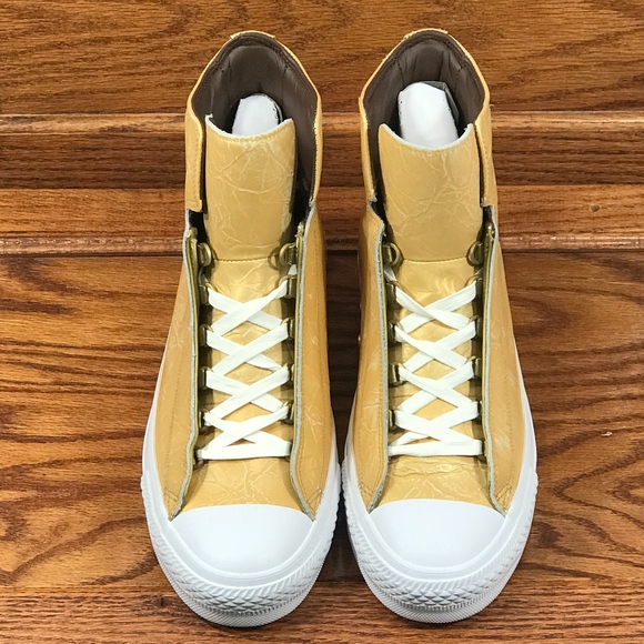 Converse CTAS Alpha Hi Aged Gold White Shoes - Picture 4 of 8